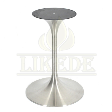 Hot Sale 304 Stainless Steel Trumpet Tulip Table Base for Various Tables