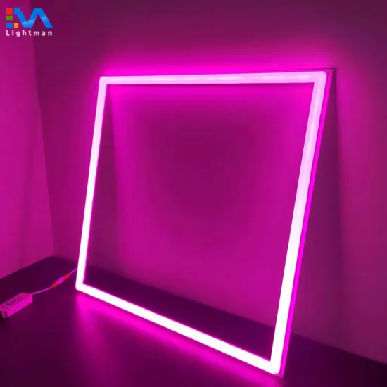 40W Red Blue Yellow Pink LED Frame Panel Light 60x60