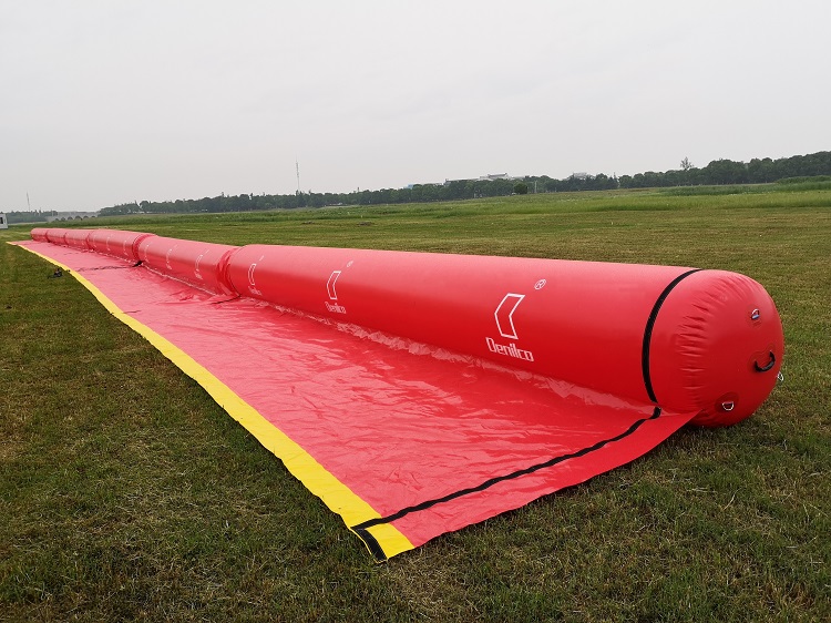 Barrera de plástico para tubos de inundación Barrera de seguridad de PVC