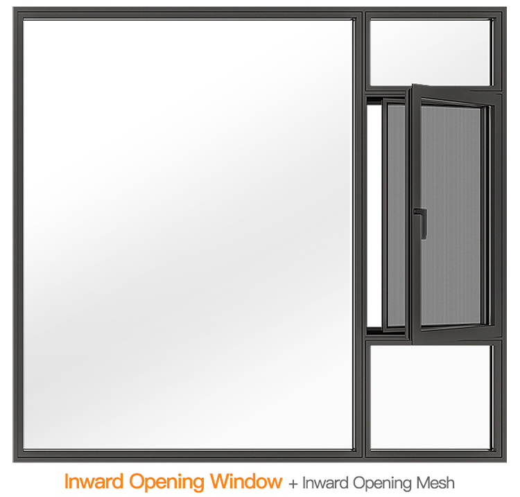 Energy Saving Aluminum Casement Window