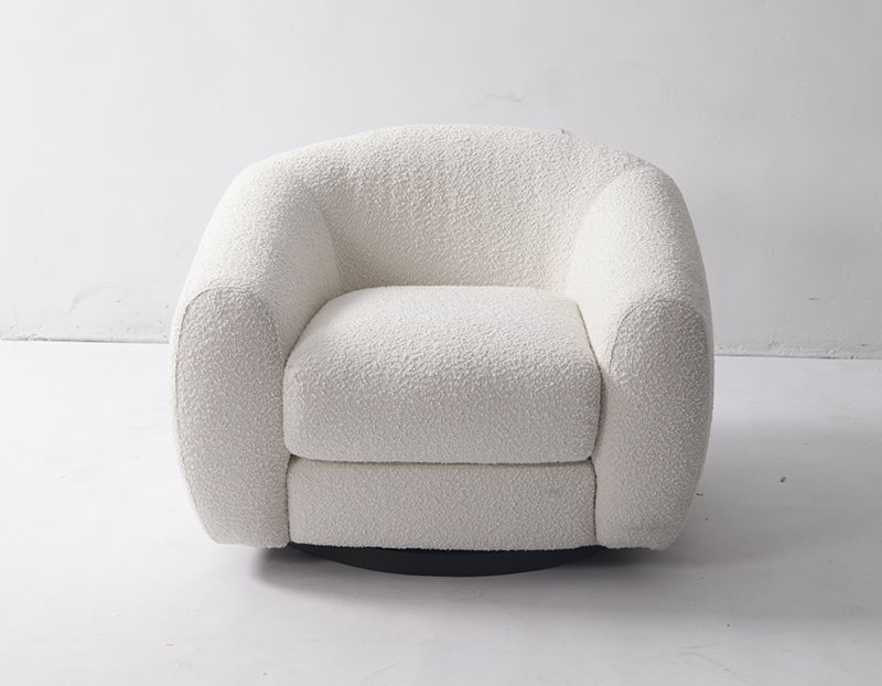 Pascal-Swivel-Chair-in-white-Boucle