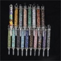 Natural crystal transport Scepter ornament hexagonal gravel pendant suitable for men and women wishing bottle