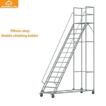 Mobile Platform Ladder Fifteen-step Climbing Ladder