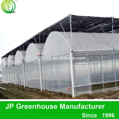 galvanized multi-span invernadero agriculture greenhouse