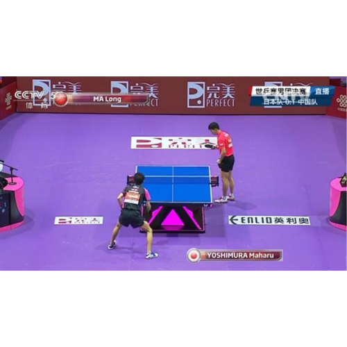 ITTF goedgekeurde indoor tafel tennis PVC sportvloer