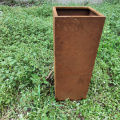 Planteur en métal Corten en acier Corten