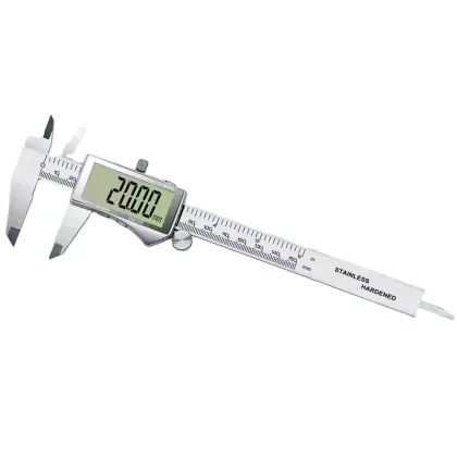 Digital Vernier Calipers and Stainless Steel Measuring Tools