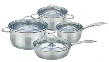 12 pieces belly shape cookware