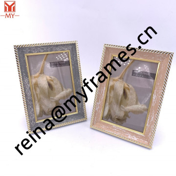 PS Plastic Photo Frame Lace Photo Frame