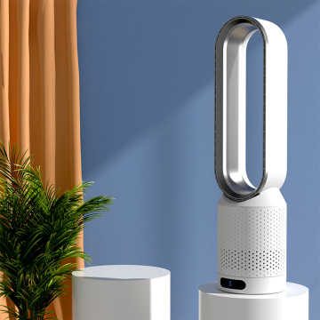 Colorful Air Purification Bladeless Fan with Smart Timing for Home