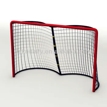 Ice Hockey Goal With Nets