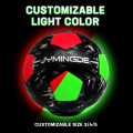 JYMD Glow Soccer Ball Outdoor Night Football