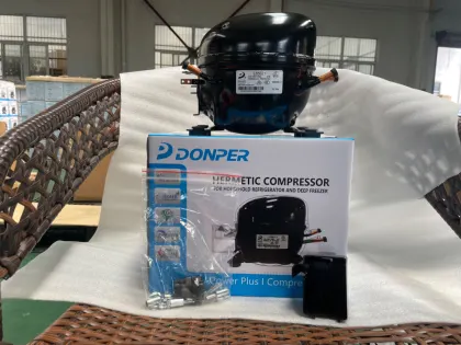 Original New R134a R600a 1/8HP 1/6HP 1/5HP 1/4HP 1/3HP 1/2hp Refrigerator freezer Compressor Individual Carton Package