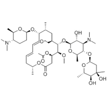 Acetylspiramycin
 CAS 24916-51-6