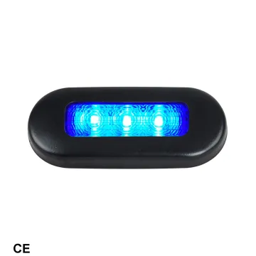 Marine 12V LED Oblong Courtesy Light 3"x1-1/4