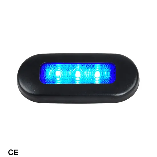 Marine 12V LED Oblong Courtesy Light 3"x1-1/4