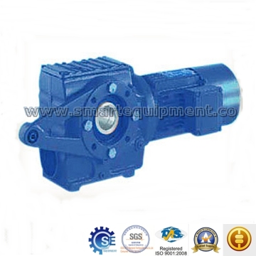 High Power Helical Worm Electric Motor Speed Reducer