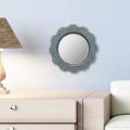 Decorative Round Metal Lace Wall Mirror