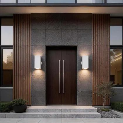 Waterproof Square Bracket Lights Led Outdoor Wall Lamps