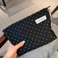 Polka Dot Cosmetic Pouch Bag