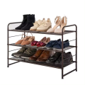 2 Layers Seat Hallway Shoe Rack