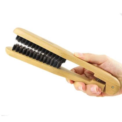 Masterlee Professional Wood Brush Hair Straightener Bristle Comb