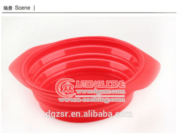unbreakable silicone bowl /food grade silicone bowl