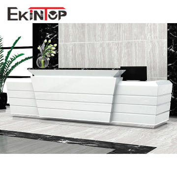 Ekintop Office Furniture: Standing Reception Desk and Office Counter Design