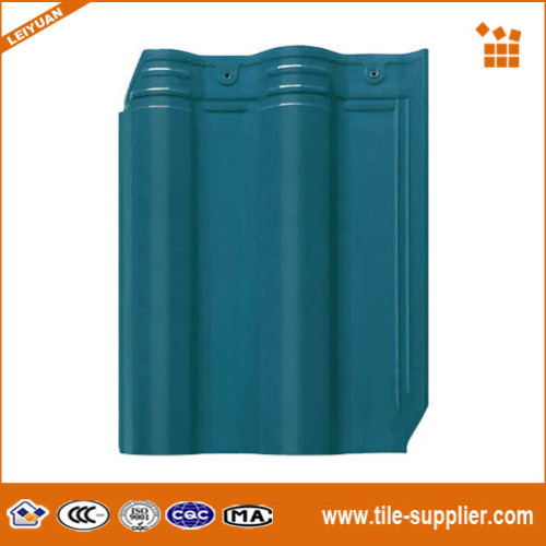 New Product Peacock Blue Color Roof Tiles