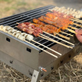 Rede de churrasco em ferro fundido redondo antiaderente personalizado