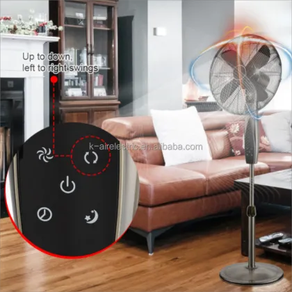 Binatone 18 Inch Retro Electric Oscillating Fan with Remote