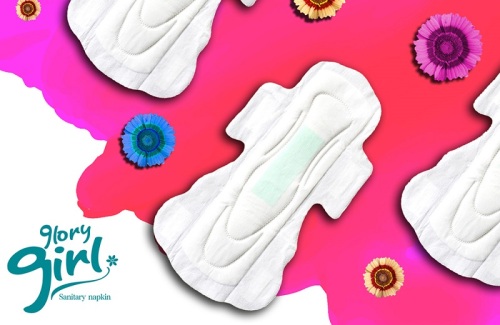 OEM Real soft 100 percent cotton sanitary pads