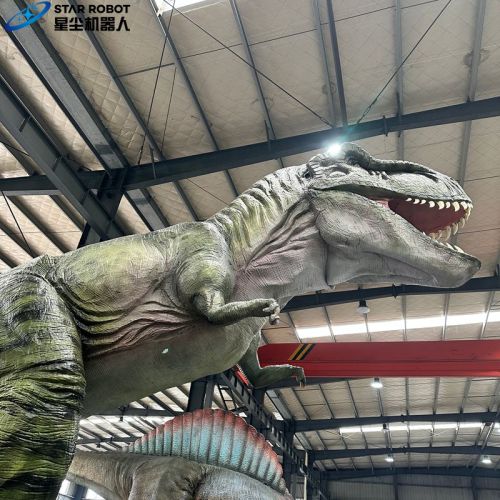 Animatronik Jurassic Park T-Rex Panjang 12m