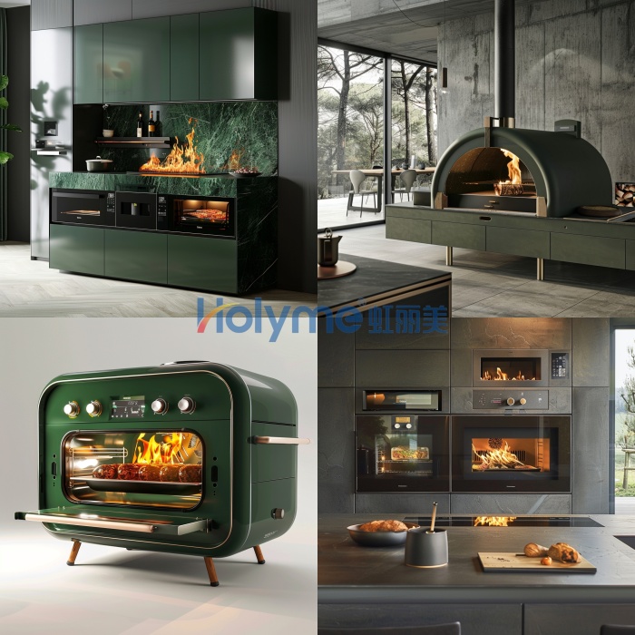 การเคลือบผงแบน 300 องศา