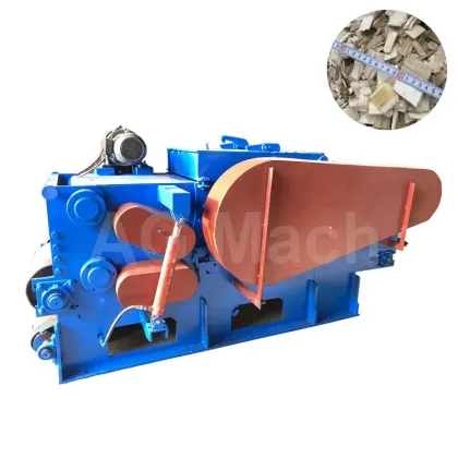 Industrial Forestry Machinery: Diesel Wood Chipper Shredder for Biomass