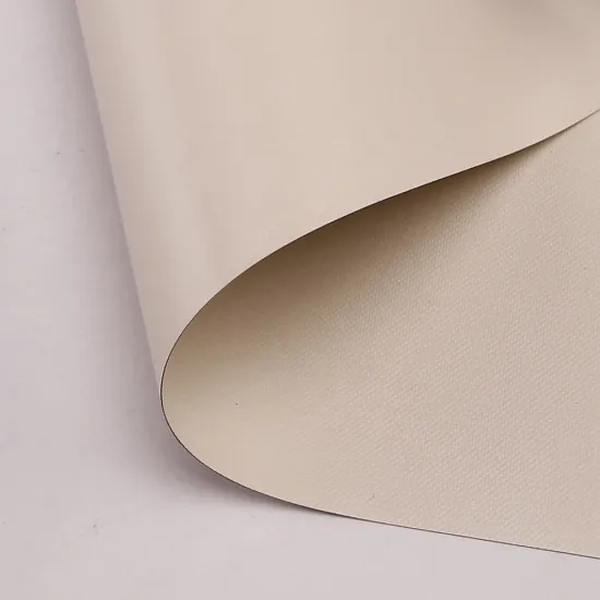 Total Blackout PVC Coated Woven Blind Curtain Fabric for Living Room Windows