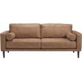 Faux Leather Sofa High Cost-effective NEW Design Mid Century Modern Faux Leather Sofa Factory