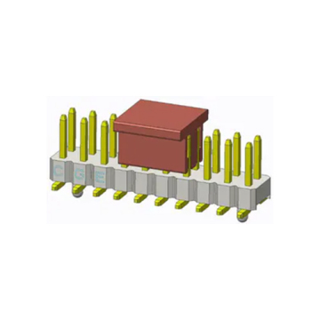 SMT Vertical Type Double row standing stickers Connector