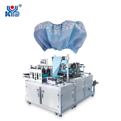 Single Use Blue PE Shoes Cover Machines Equipments