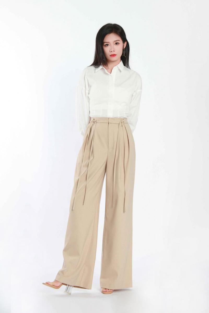 Strap Style Woven Pants