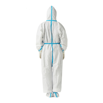 PP+PE/SF Disposable coverall/ chemical protective suit
