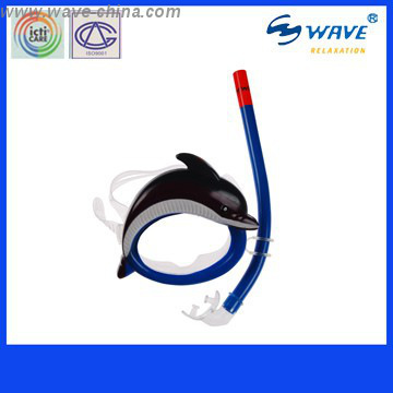 Funny Dolphin Frame Dive Mask