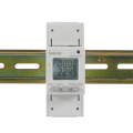 AC energy meter din rail installation