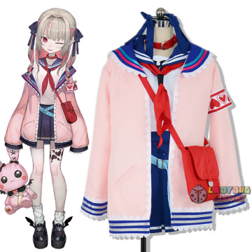 Vtuber Makaino Ririmu Nijisanji Cosplay Costume