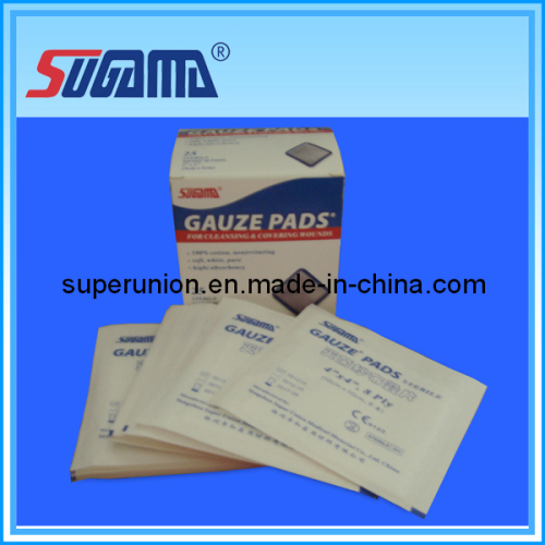 CE Standard Bleached Sterile Gauze Sponges