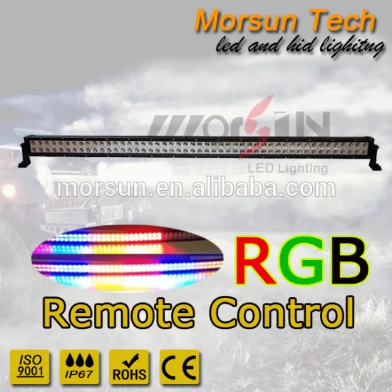 50" RGB led flash light bar 300w led light bar Strobe Light Bar 300watt
