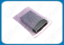 Anti-static Pink Protective Cellphone Pe Bubble Wrap Bags For Electronic Items