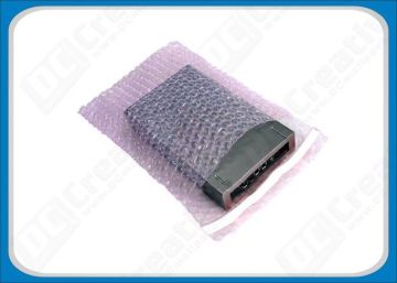 Anti-static Pink Protective Cellphone Pe Bubble Wrap Bags For Electronic Items