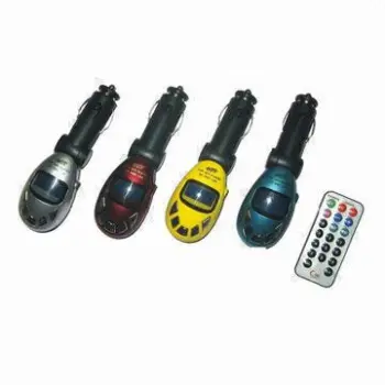 Car MP3 Players, Can Send MP3 Signal to Automobile's FM Radio Tuner or Car Audio Device