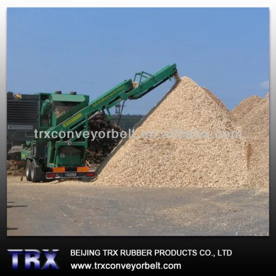 Conveyor belt for wood industry